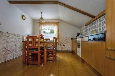 Küche/Küchenzeile in der Unterkunft Ferienhaus Gläser