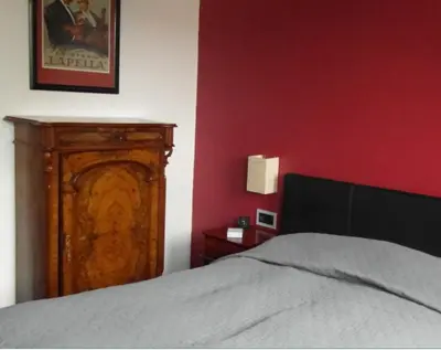Ein Bett oder Betten in einem Zimmer der Unterkunft Schuster Villa