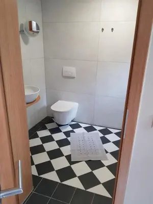 Ein Badezimmer in der Unterkunft Boardinghouse Stadtmauer