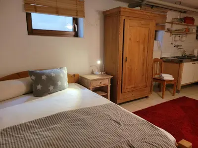 Ein Bett oder Betten in einem Zimmer der Unterkunft Monteurzimmer