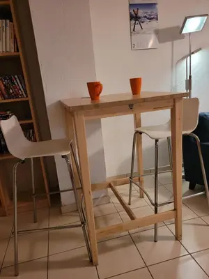 Die Bibliothek in der Ferienwohnung