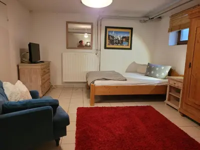 TV/Unterhaltungsangebot in der Unterkunft Monteurzimmer