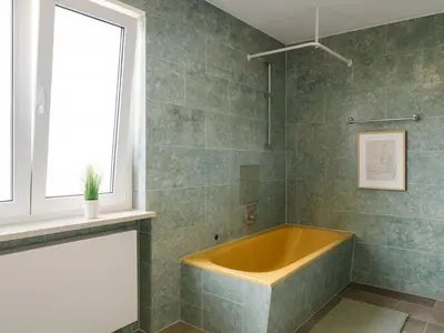 Ein Badezimmer in der Unterkunft SUNNYHOME Monteurwohnungen und Apartments in Schwandorf