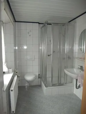 Ein Badezimmer in der Unterkunft Gasthof Alte Post