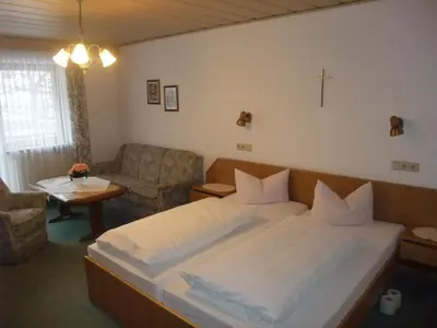 Ein Bett oder Betten in einem Zimmer der Unterkunft Gasthof Alte Post