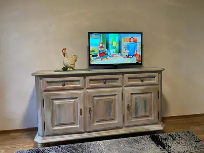 TV/Unterhaltungsangebot in der Unterkunft Antjes kleines Nest