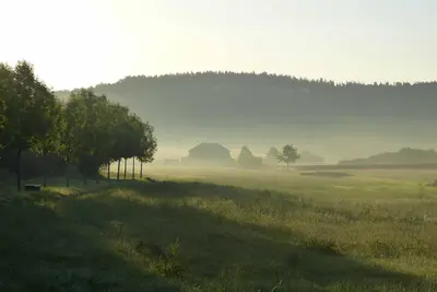 Naturlandschaft in der Nähe der Pension