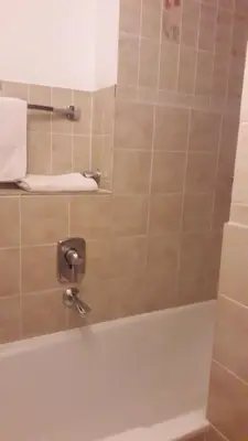 Ein Badezimmer in der Unterkunft Hotel Feiler
