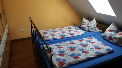 Ein Bett oder Betten in einem Zimmer der Unterkunft Ferienwohnung Diedrichs