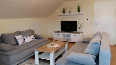 TV/Unterhaltungsangebot in der Unterkunft Ferienwohnung Giovanni