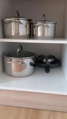 Küche/Küchenzeile in der Unterkunft Ferienwohnung Giovanni