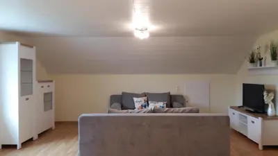 TV/Unterhaltungsangebot in der Unterkunft Ferienwohnung Giovanni