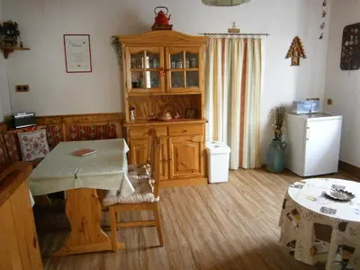 Küche/Küchenzeile in der Unterkunft Ferienwohnung Central Bad Steben