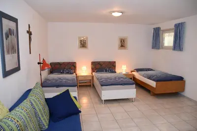 Ein Bett oder Betten in einem Zimmer der Unterkunft Villa Rosa