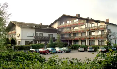 Das Gebäude in dem sich das Hotel befindet