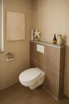 Ein Badezimmer in der Unterkunft SUNNYHOME Ferienwohnung am Brückelsee