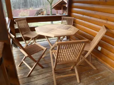 Grundriss der Unterkunft Ferienhaus Bayern Chalet 22