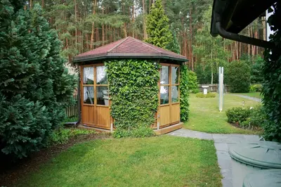 Ein Garten an der Unterkunft Ferienwohnung Maria