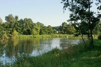 Naturlandschaft in der Nähe der Ferienwohnung