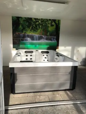 Grundriss der Unterkunft Ferienhaus Sandy
