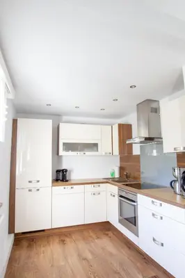 Küche/Küchenzeile in der Unterkunft Ferienhaus Sandy