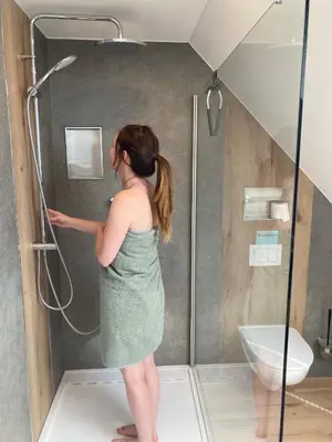 Ein Badezimmer in der Unterkunft Ferienwohnung Kellerer 2