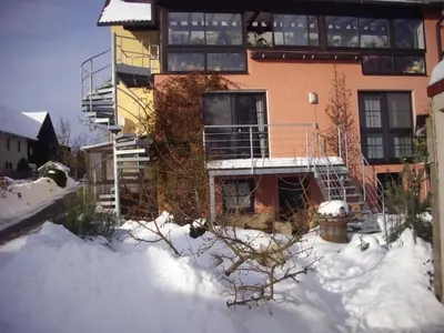 Ferienwohnung Blütentraum im Winter