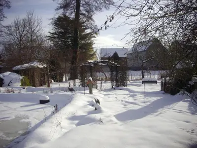 Ferienwohnung Blütentraum im Winter