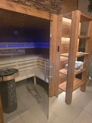 Ein Etagenbett oder Etagenbetten in einem Zimmer der Unterkunft Karolingerweg