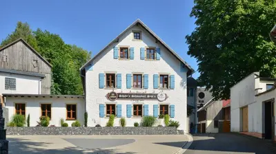 Das Gebäude in dem sich das Hotel befindet
