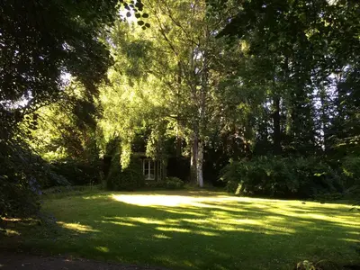 Ein Garten an der Unterkunft Villa Bergmann