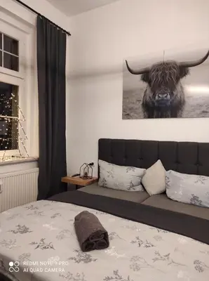 Ein Bett oder Betten in einem Zimmer der Unterkunft Luxury Boutique Pension