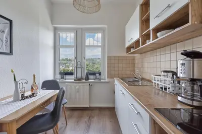 Küche/Küchenzeile in der Unterkunft Luxury Boutique Pension