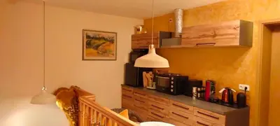 Küche/Küchenzeile in der Unterkunft Apartments Angela