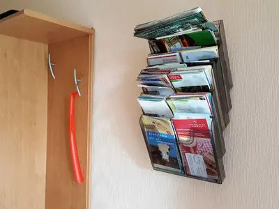 Die Bibliothek in der Ferienwohnung