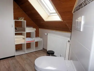 Ein Badezimmer in der Unterkunft Haus Burgblick