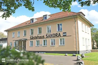 Das Gebäude in dem sich das Hostel befindet
