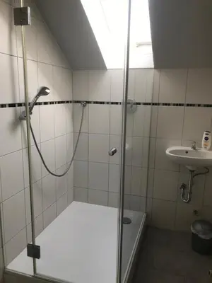 Ein Badezimmer in der Unterkunft Gästehaus Sandra