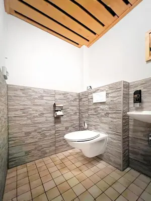 Ein Badezimmer in der Unterkunft WAGNERS Hotel im Fichtelgebirge