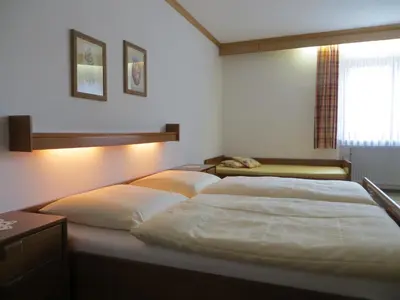 Ein Bett oder Betten in einem Zimmer der Unterkunft Pension Leppert