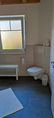 Ein Badezimmer in der Unterkunft Haus Brückelsee