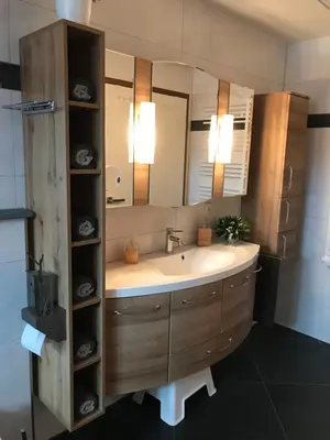 Ein Badezimmer in der Unterkunft Wieko Ferienwohnungen - Luxus Pur im Prinz von Preußen