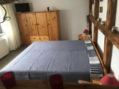 Ein Bett oder Betten in einem Zimmer der Unterkunft Fewo-Michi