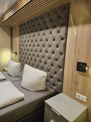 Ein Bett oder Betten in einem Zimmer der Unterkunft Klein Haus 12A