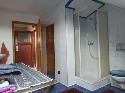 Ein Badezimmer in der Unterkunft Günther´s Ferienwohnung