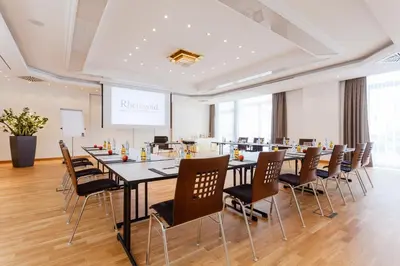 Der Geschäftsbereich oder Konferenzraum in der Unterkunft Hotel Rheingold