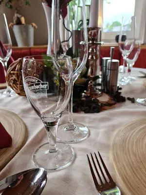 Getränke in der Unterkunft Landhotel Weisses Röß`l