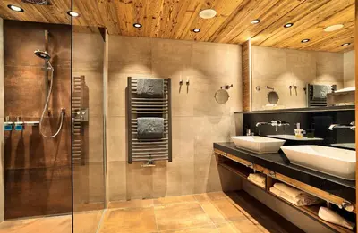 Ein Badezimmer in der Unterkunft Zedernhof Gesundheits- & Wellnesshotel