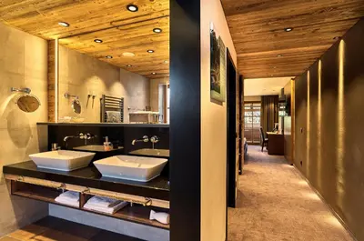 Ein Badezimmer in der Unterkunft Zedernhof Gesundheits- & Wellnesshotel
