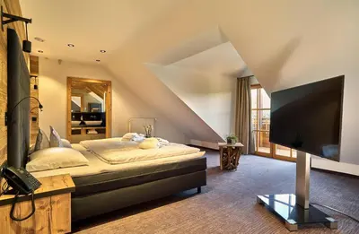 TV/Unterhaltungsangebot in der Unterkunft Zedernhof Gesundheits- & Wellnesshotel